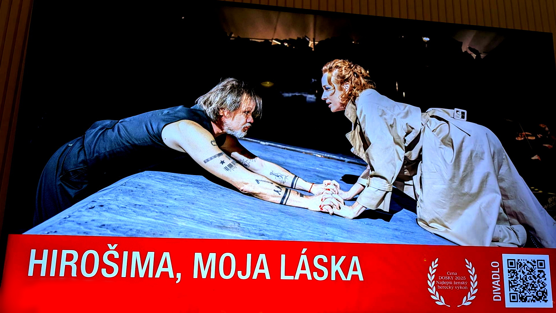 Inscenácia Hirošima, moja láska 25.2.2026