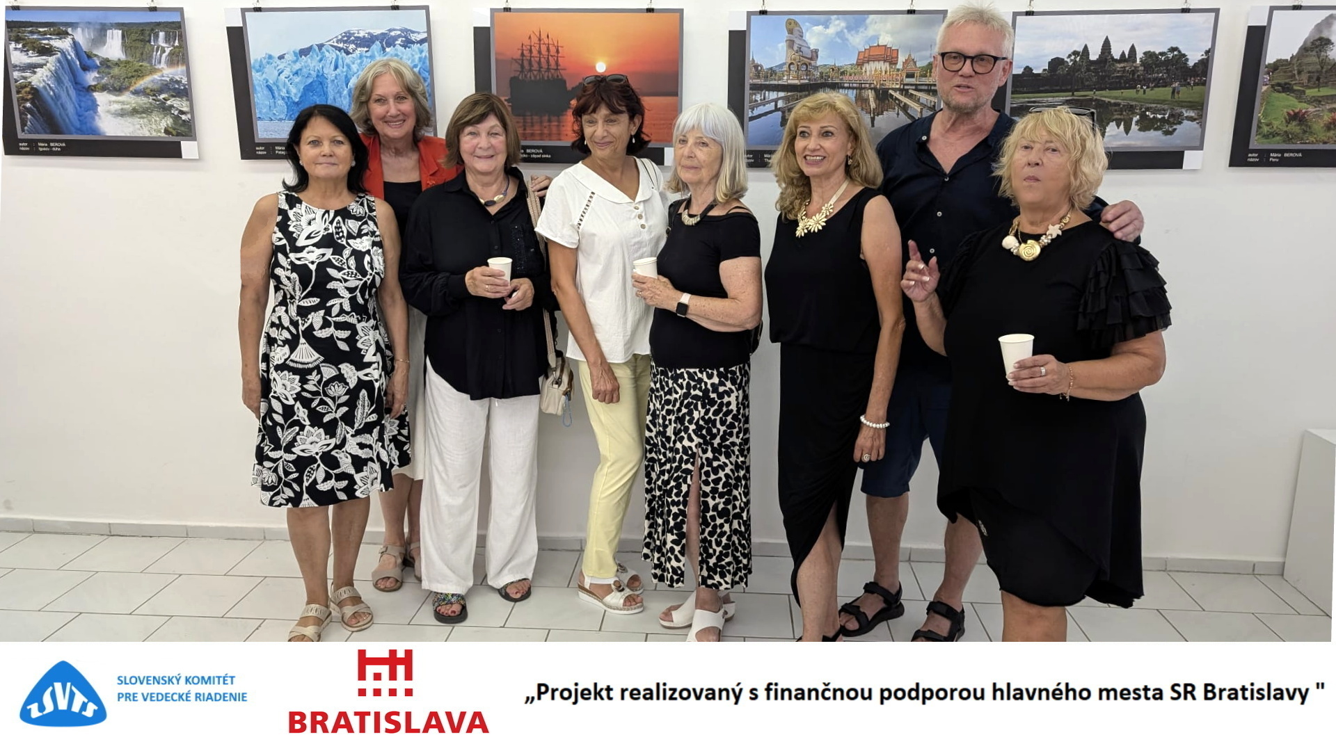 Vernisáž „Seniori na cestách“,  workshop „Rozmýšľame pri fotografovaní ?“ 7. 7. 2026