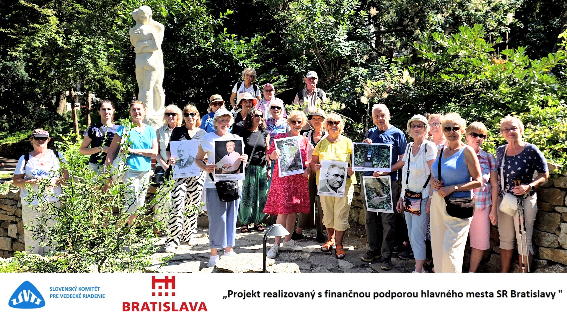Interaktívny vzdelávací cyklus – učenie sa praxou : Cestujeme v spomienkach – Bratislavské záhrady 25. 7. 2026